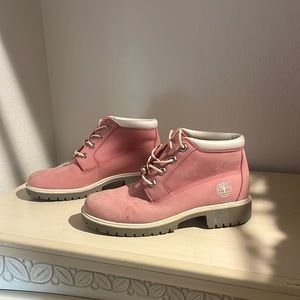 Pink Timberland
